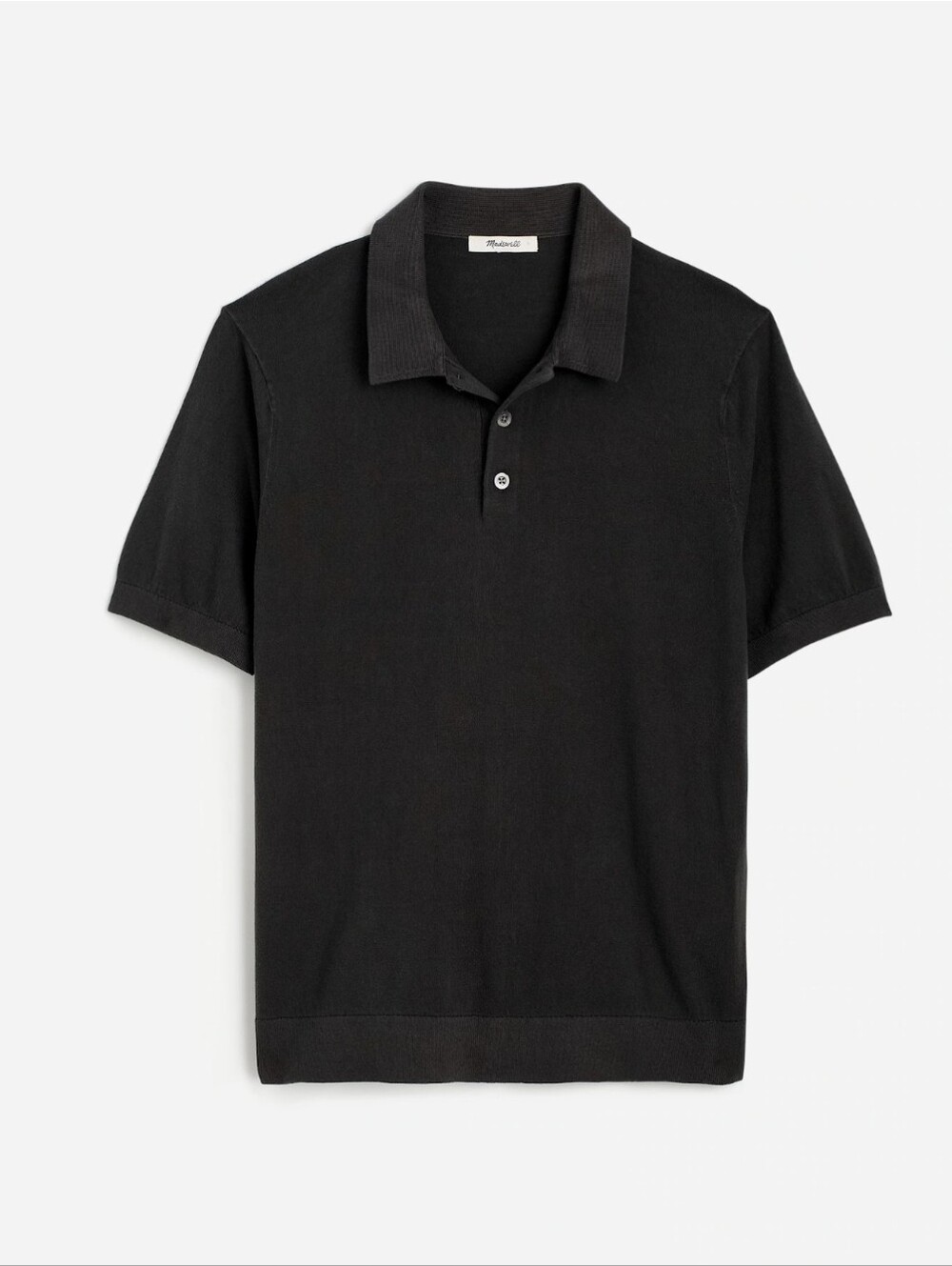Madewell Men's Three-Button Sweater Polo Shirt Sz XL NWOT
